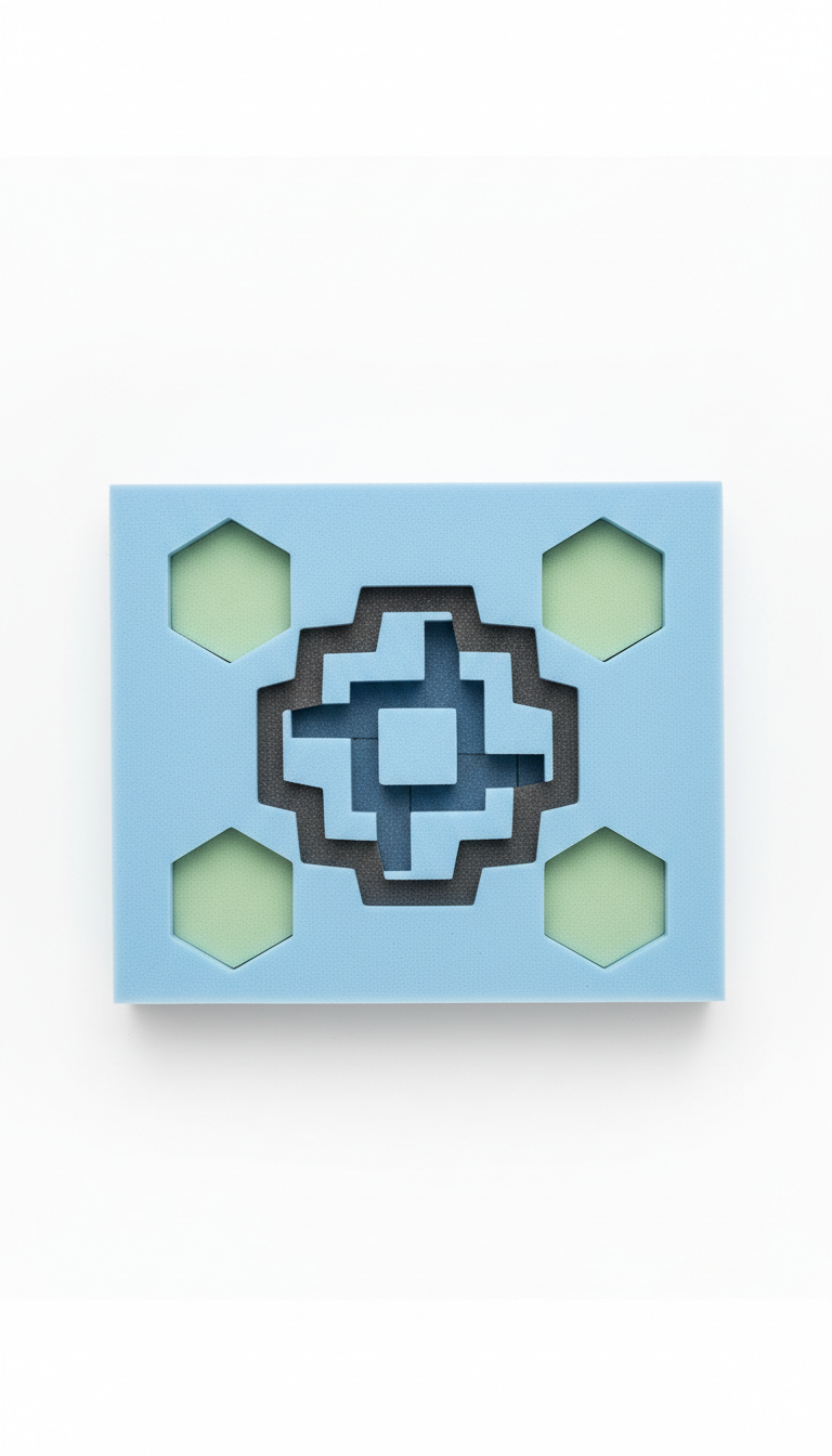 Custom-Cut Polyethylene Foam Insert